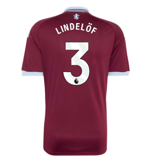 Strój piłkarski Aston Villa Victor Lindelof #3 Koszulka Podstawowej 2026-27 Krótki Rękaw Strój piłkarski Aston Villa Victor Lindelof #3 Koszulka Podstawowej 2026-27 Krótki Rękaw