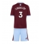 Strój piłkarski Aston Villa Victor Lindelof #3 Koszulka Podstawowej dziecięce 2026-27 Krótki Rękaw (+ Krótkie spodenki)