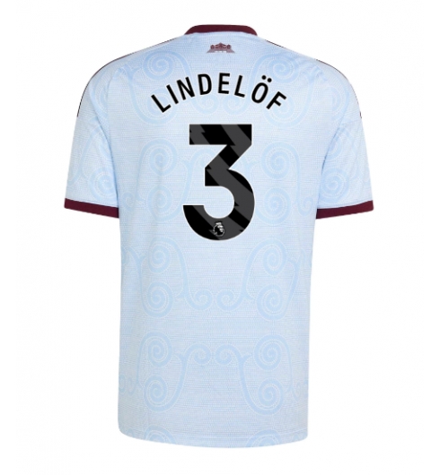 Strój piłkarski Aston Villa Victor Lindelof #3 Koszulka Trzeciej 2026-27 Krótki Rękaw Strój piłkarski Aston Villa Victor Lindelof #3 Koszulka Trzeciej 2026-27 Krótki Rękaw