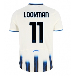 Strój piłkarski Atalanta Ademola Lookman #11 Koszulka Wyjazdowej 2025-26 Krótki Rękaw