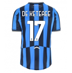 Strój piłkarski Atalanta Charles De Ketelaere #17 Koszulka Podstawowej 2025-26 Krótki Rękaw