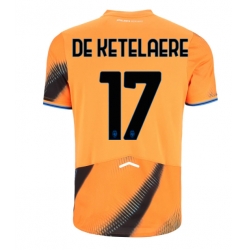 Strój piłkarski Atalanta Charles De Ketelaere #17 Koszulka Trzeciej 2025-26 Krótki Rękaw