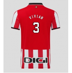 Strój piłkarski Athletic Bilbao Dani Vivian #3 Koszulka Podstawowej 2025-26 Krótki Rękaw