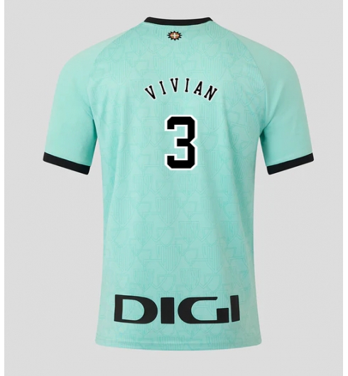 Strój piłkarski Athletic Bilbao Dani Vivian #3 Koszulka Trzeciej 2025-26 Krótki Rękaw Strój piłkarski Athletic Bilbao Dani Vivian #3 Koszulka Trzeciej 2025-26 Krótki Rękaw