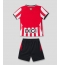 Strój piłkarski Athletic Bilbao Koszulka Podstawowej dziecięce 2026-27 Krótki Rękaw (+ Krótkie spodenki)