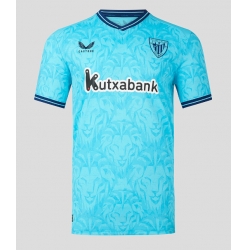 Strój piłkarski Athletic Bilbao Koszulka Wyjazdowej 2023-24 Krótki Rękaw
