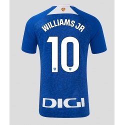 Strój piłkarski Athletic Bilbao Nico Williams #10 Koszulka Wyjazdowej 2024-25 Krótki Rękaw