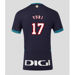 Strój piłkarski Athletic Bilbao Yuri Berchiche #17 Koszulka Wyjazdowej 2025-26 Krótki Rękaw