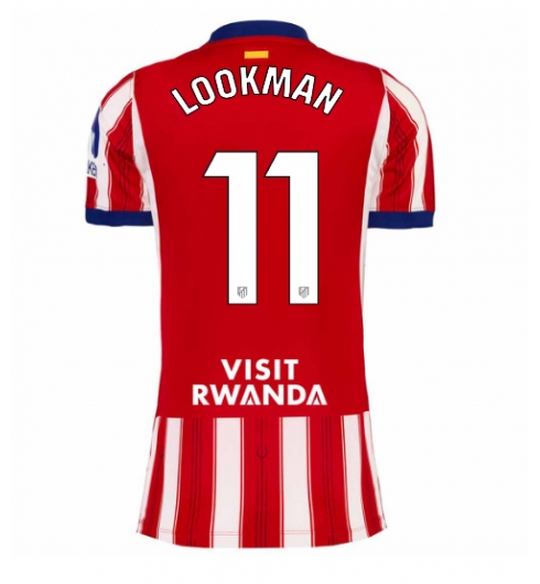 Strój piłkarski Atletico Madrid Ademola Lookman #11 Koszulka Podstawowej damskie 2026-27 Krótki Rękaw Strój piłkarski Atletico Madrid Ademola Lookman #11 Koszulka Podstawowej damskie 2026-27 Krótki Rękaw