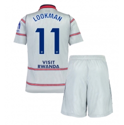 Strój piłkarski Atletico Madrid Ademola Lookman #11 Koszulka Trzeciej dziecięce 2026-27 Krótki Rękaw (+ Krótkie spodenki)