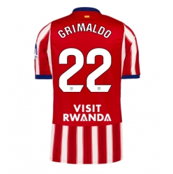 Strój piłkarski Atletico Madrid Alejandro Grimaldo #22 Koszulka Podstawowej 2026-27 Krótki Rękaw