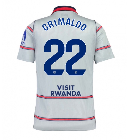 Strój piłkarski Atletico Madrid Alejandro Grimaldo #22 Koszulka Trzeciej 2026-27 Krótki Rękaw Strój piłkarski Atletico Madrid Alejandro Grimaldo #22 Koszulka Trzeciej 2026-27 Krótki Rękaw