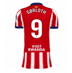 Strój piłkarski Atletico Madrid Alexander Sorloth #9 Koszulka Podstawowej damskie 2026-27 Krótki Rękaw