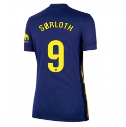 Strój piłkarski Atletico Madrid Alexander Sorloth #9 Koszulka Wyjazdowej damskie 2025-26 Krótki Rękaw