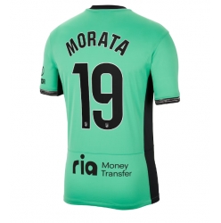 Strój piłkarski Atletico Madrid Alvaro Morata #19 Koszulka Trzeciej 2023-24 Krótki Rękaw