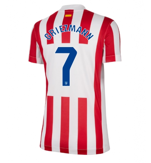 Strój piłkarski Atletico Madrid Antoine Griezmann #7 Koszulka Podstawowej damskie 2025-26 Krótki Rękaw Strój piłkarski Atletico Madrid Antoine Griezmann #7 Koszulka Podstawowej damskie 2025-26 Krótki Rękaw
