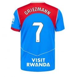 Strój piłkarski Atletico Madrid Antoine Griezmann #7 Koszulka Trzeciej 2025-26 Krótki Rękaw