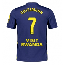 Strój piłkarski Atletico Madrid Antoine Griezmann #7 Koszulka Wyjazdowej 2025-26 Krótki Rękaw