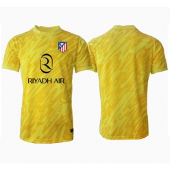 Strój piłkarski Atletico Madrid Bramkarskie Koszulka Trzeciej 2024-25 Krótki Rękaw