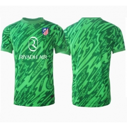 Strój piłkarski Atletico Madrid Bramkarskie Koszulka Wyjazdowej 2024-25 Krótki Rękaw
