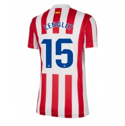 Strój piłkarski Atletico Madrid Clement Lenglet #15 Koszulka Podstawowej damskie 2025-26 Krótki Rękaw
