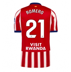 Strój piłkarski Atletico Madrid Cristian Romero #21 Koszulka Podstawowej 2026-27 Krótki Rękaw