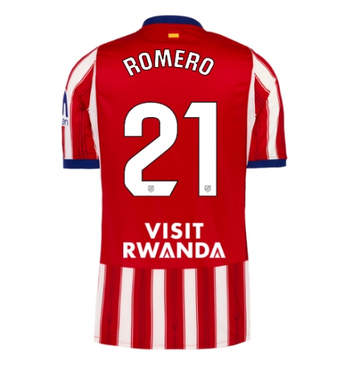 Strój piłkarski Atletico Madrid Cristian Romero #21 Koszulka Podstawowej 2026-27 Krótki Rękaw Strój piłkarski Atletico Madrid Cristian Romero #21 Koszulka Podstawowej 2026-27 Krótki Rękaw