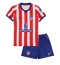Strój piłkarski Atletico Madrid Cristian Romero #21 Koszulka Podstawowej dziecięce 2026-27 Krótki Rękaw (+ Krótkie spodenki)
