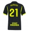 Strój piłkarski Atletico Madrid Cristian Romero #21 Koszulka Wyjazdowej 2026-27 Krótki Rękaw Strój piłkarski Atletico Madrid Cristian Romero #21 Koszulka Wyjazdowej 2026-27 Krótki Rękaw
