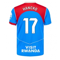 Strój piłkarski Atletico Madrid David Hancko #17 Koszulka Trzeciej 2025-26 Krótki Rękaw