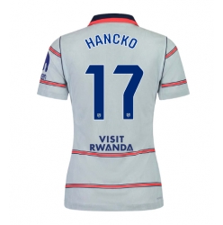 Strój piłkarski Atletico Madrid David Hancko #17 Koszulka Trzeciej damskie 2026-27 Krótki Rękaw