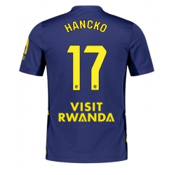 Strój piłkarski Atletico Madrid David Hancko #17 Koszulka Wyjazdowej 2025-26 Krótki Rękaw