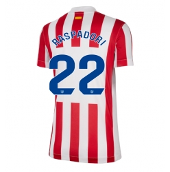 Strój piłkarski Atletico Madrid Giacomo Raspadori #22 Koszulka Podstawowej damskie 2025-26 Krótki Rękaw