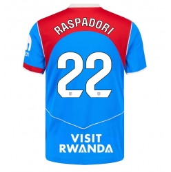 Strój piłkarski Atletico Madrid Giacomo Raspadori #22 Koszulka Trzeciej 2025-26 Krótki Rękaw