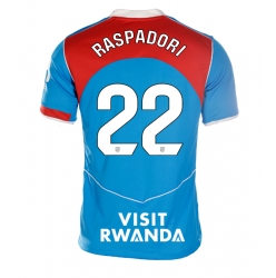 Strój piłkarski Atletico Madrid Giacomo Raspadori #22 Koszulka Trzeciej damskie 2025-26 Krótki Rękaw