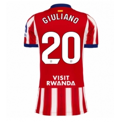 Strój piłkarski Atletico Madrid Giuliano Simeone #20 Koszulka Podstawowej damskie 2026-27 Krótki Rękaw
