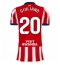 Strój piłkarski Atletico Madrid Giuliano Simeone #20 Koszulka Podstawowej damskie 2026-27 Krótki Rękaw Strój piłkarski Atletico Madrid Giuliano Simeone #20 Koszulka Podstawowej damskie 2026-27 Krótki Rękaw