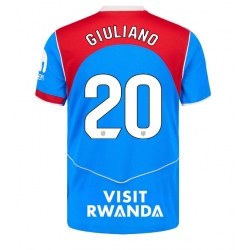 Strój piłkarski Atletico Madrid Giuliano Simeone #20 Koszulka Trzeciej 2025-26 Krótki Rękaw