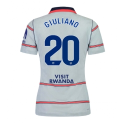 Strój piłkarski Atletico Madrid Giuliano Simeone #20 Koszulka Trzeciej damskie 2026-27 Krótki Rękaw