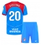 Strój piłkarski Atletico Madrid Giuliano Simeone #20 Koszulka Trzeciej dziecięce 2025-26 Krótki Rękaw (+ Krótkie spodenki)