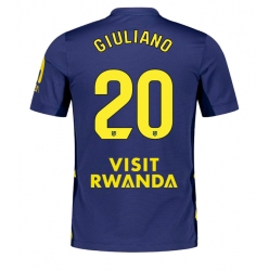 Strój piłkarski Atletico Madrid Giuliano Simeone #20 Koszulka Wyjazdowej 2025-26 Krótki Rękaw