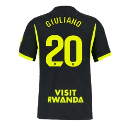Strój piłkarski Atletico Madrid Giuliano Simeone #20 Koszulka Wyjazdowej 2026-27 Krótki Rękaw