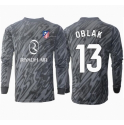 Strój piłkarski Atletico Madrid Jan Oblak #13 Bramkarskie Koszulka Podstawowej 2024-25 Długi Rękaw