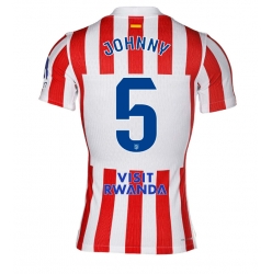 Strój piłkarski Atletico Madrid Johnny Cardoso #5 Koszulka Podstawowej 2025-26 Krótki Rękaw