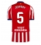 Strój piłkarski Atletico Madrid Johnny Cardoso #5 Koszulka Podstawowej 2026-27 Krótki Rękaw Strój piłkarski Atletico Madrid Johnny Cardoso #5 Koszulka Podstawowej 2026-27 Krótki Rękaw