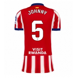 Strój piłkarski Atletico Madrid Johnny Cardoso #5 Koszulka Podstawowej damskie 2026-27 Krótki Rękaw