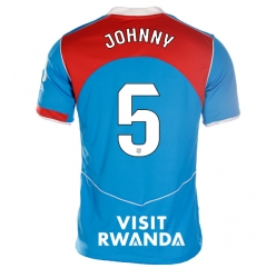 Strój piłkarski Atletico Madrid Johnny Cardoso #5 Koszulka Trzeciej damskie 2025-26 Krótki Rękaw