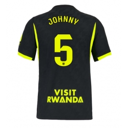 Strój piłkarski Atletico Madrid Johnny Cardoso #5 Koszulka Wyjazdowej 2026-27 Krótki Rękaw
