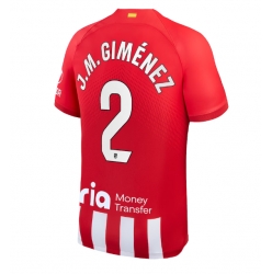 Strój piłkarski Atletico Madrid Jose Gimenez #2 Koszulka Podstawowej 2023-24 Krótki Rękaw