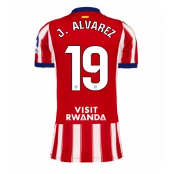 Strój piłkarski Atletico Madrid Julian Alvarez #19 Koszulka Podstawowej damskie 2026-27 Krótki Rękaw